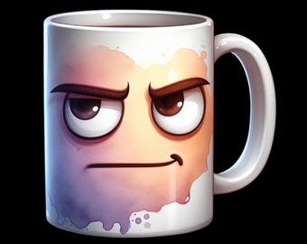 Funny Face Mug - Tazas con caras divertidas (4)