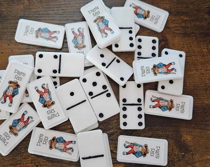 Resin Dominos Set from Puerto Rico