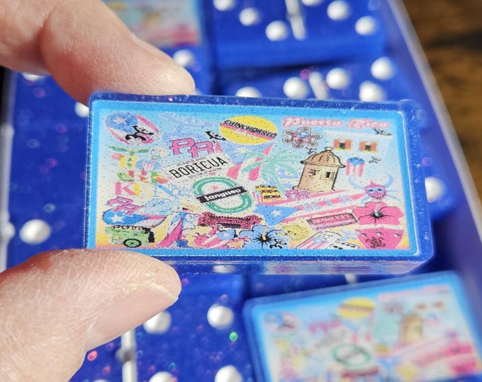 Puerto Rico Domino Set (assorted) 2 in the ad