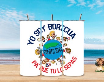 Puerto Rico label for glasses and more...