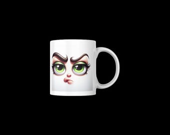 Funny Face Mug - Tazas con caras divertidas