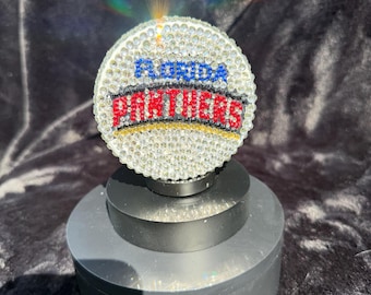 Blinged hockey puck