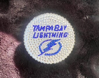 Blinged Hockey Puck