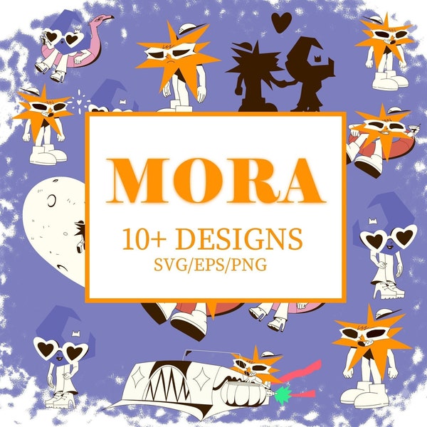 Mora, Estela Tour Mora, Mora Singer, Mora Tour, Neues Album, Künstler, Stern + Mond, SVG, PNG, EPS, Vektor
