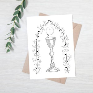 Eucharist/First Communion Card