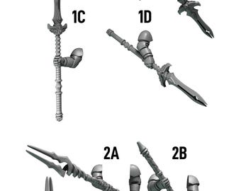 Crimson lords 2 hands Spears