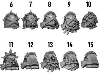 Crimson Lords ShoulderPads