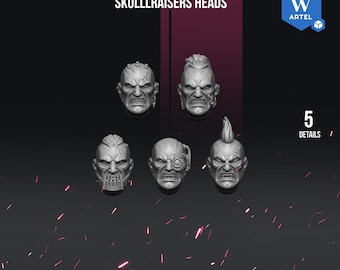 Skullraisers heads - Artel W