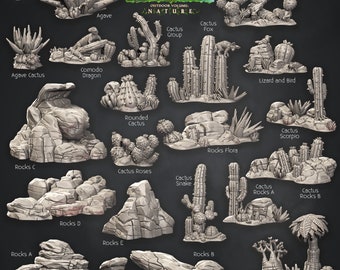 Wüsten Gelände Set - Grundset