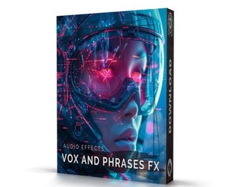 Audioeffekte FX Vox und Phrasen 1000+ Samples WAV-Format für Ableton, Logic, FL Studio Cubase Reason Sofortiger digitaler Download