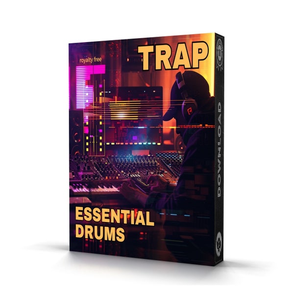 Trap Essential Drum Loops with 4800+ Drum Samples and Loops Great for Reason, Logic, FL Studio Ableton Instant Digital Download