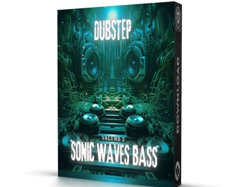 Dubstep Sonic Waves Bass 3160+ Samples Loops WAV Audio for Ableton, Logic, MPC, FL Studio Digital Download