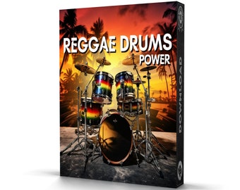 Reggae Power Drum Loops 6000+ Samples WAV format for Ableton, Logic, FL Studio, Cubase Reason Instant Digital Download