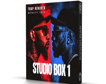 Rebirth Trap Studio Box 1 mit über 3590 Samples und Loops Ideal für Grund, Logik, FL Studio Ableton Sofortiger digitaler Download