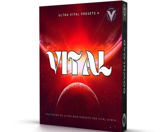 Vital Presets Ultra Producer Pack Volume 4 Synthesizer Sound Bank for Vital Synth - Instant Digital Download