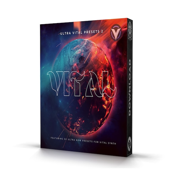 Vital Presets Ultra Producer Pack Volume 2 Synthesizer Sound Bank for Vital Synth - Instant Digital Download