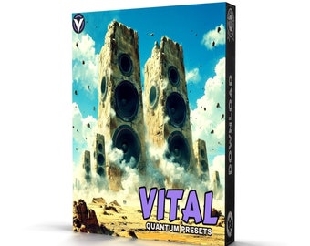 Quantum Vital 275 Presets for Synthesizer Sound Bank for Vital Synth - Instant Digital Download