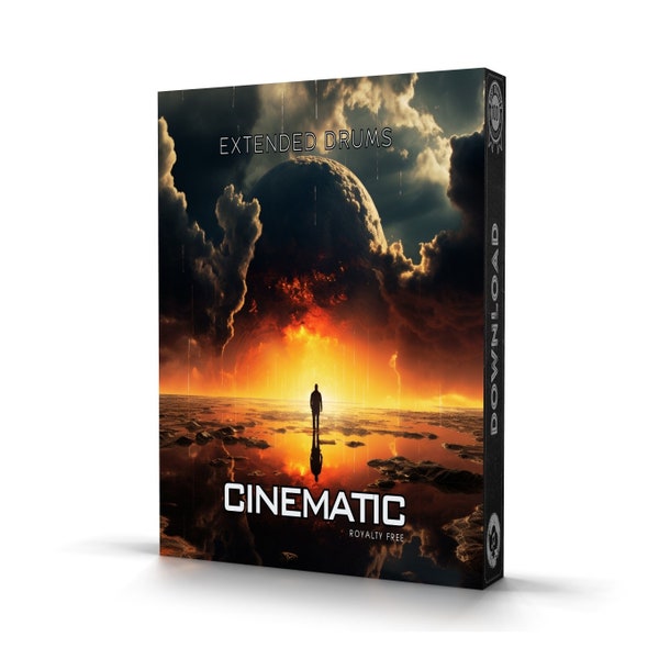 Cinematic Chillout Extended Drum Loops 5000+ Samples WAV format for Ableton, Logic, FL Studio Cubase Reason Instant Digital Download
