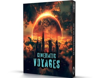 Cinematic Voyages 5600+ Samples WAV format for Ableton, Logic Pro Tools, FL Studio Cubase Reason Instant Digital Download