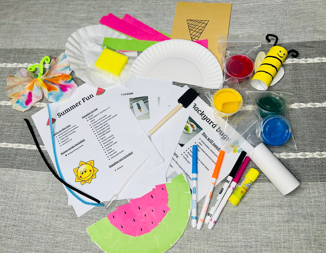 Preschool Craft Kit Etsy