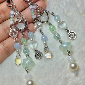 In Sunny Mood Lee Scarf Phone Strap / Blue Stripe main image 0
