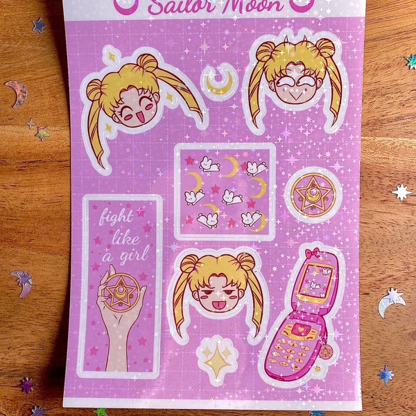 Sailor Moon Stickerbogen