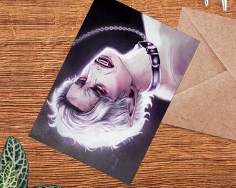 Pale Elf Print | Mini Print | Illustration | Art Print | Art Print | Fan Art | Vampires
