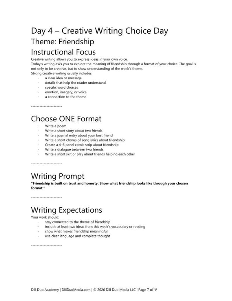8th Grade Homeschool Curriculum Bundle | Full Year Math, ELA, Science, Social Studies (Printable PDF) image 13