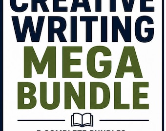 Middle School ELA Creative Writing Mega Bundle (Printable PDF)