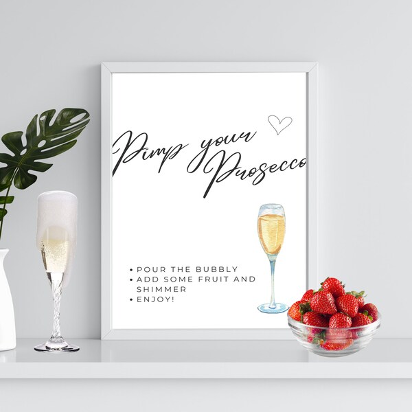 Pimp Your Prosecco Hen Party Etsy