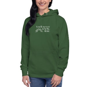Secret Society Hoodie in Forest Green