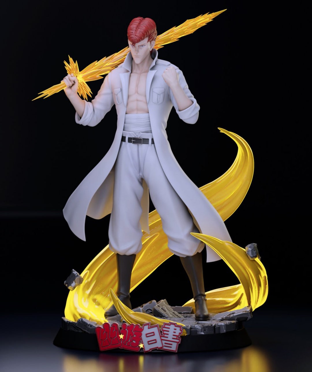 Unpainted Resin Figure Fanart Anime 14 3D Printed Figure in High ...