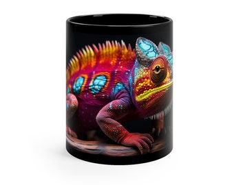 Chameleon mug. 11.oz.