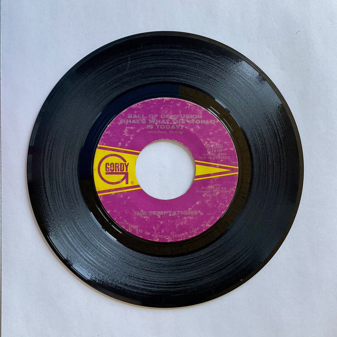 The Temptations 1969 ball of Confusion That is What Etsy