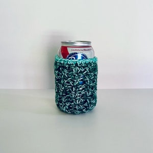 Crocheted Coozie, Cozy - GO BIRDS!