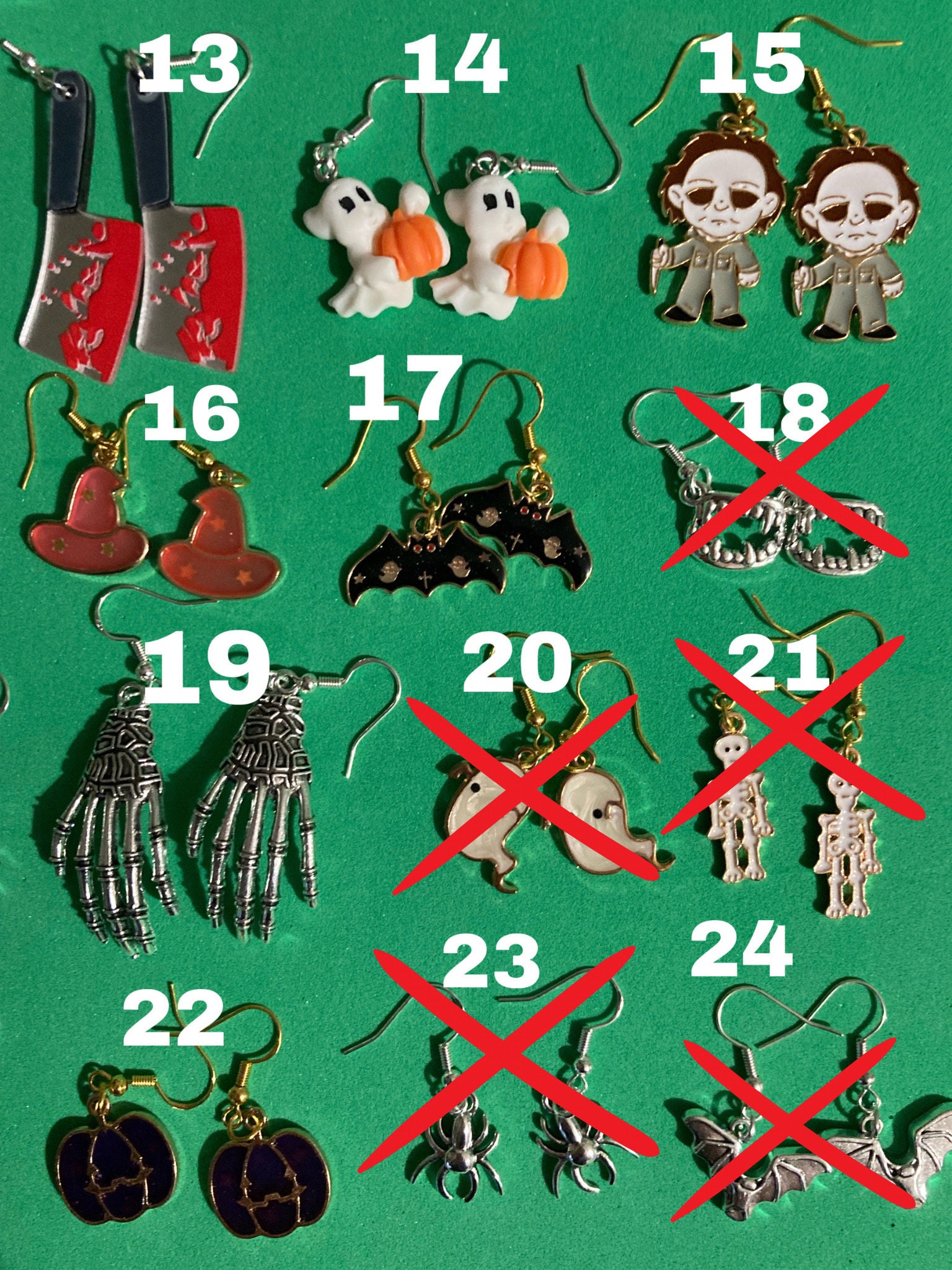 HALLOWEEN CLEARANCE SALE Dangle Earrings Etsy UK