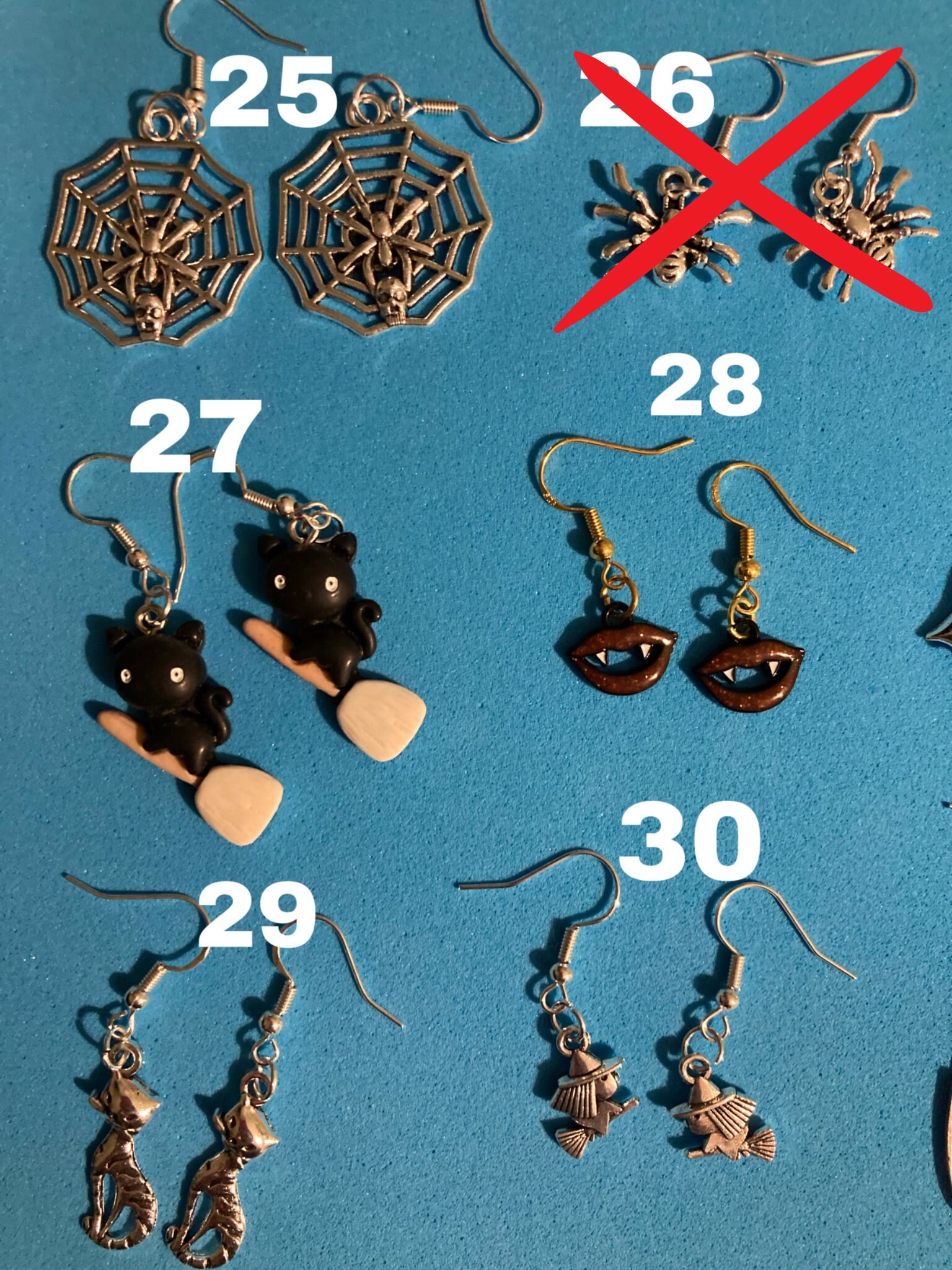 HALLOWEEN CLEARANCE SALE Dangle Earrings Etsy UK