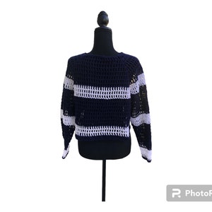 Crochet Shrug,  Knitted Long Sleeve Bolero for Women,  Mesh Crop Top, Gift For Her, Outfit, Casual Clothes