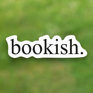 Libresco. Adesivo libri Adesivo libri Adesivo lettura Bookish Ally Bookworm Adesivo libri Adesivo Kindle Book-Lovers-Gift Booklove