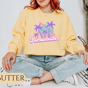 Chouchou maman des années 80 pour l'école à la maison, sweat à capuche pour l'école à la maison, maman à la maison, cadeau pour maman pour l'école à la maison, cadeau pour l'école à la maison, cadeau de fête des mères