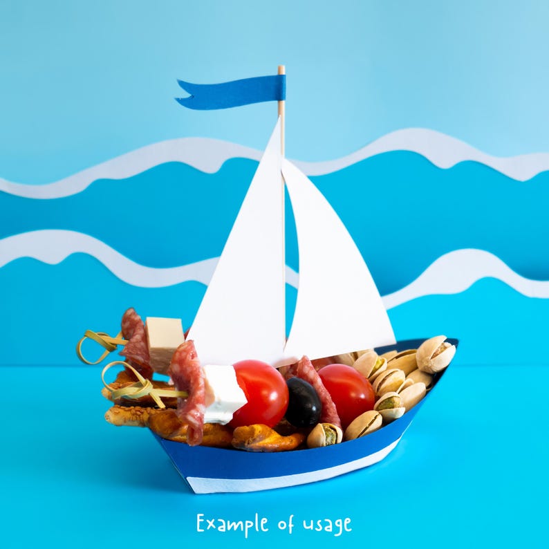 3D Sailboat svg - example of usage