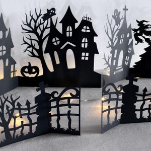 Halloween village