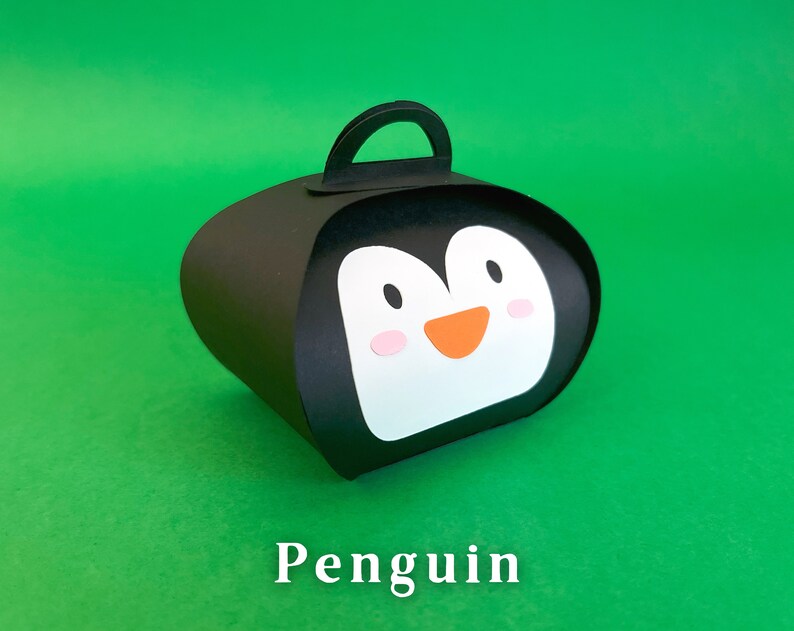 penguin candy box