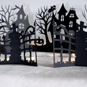 Halloween village