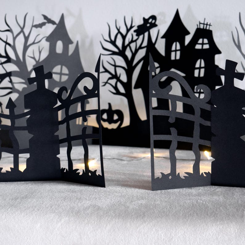 Halloween village