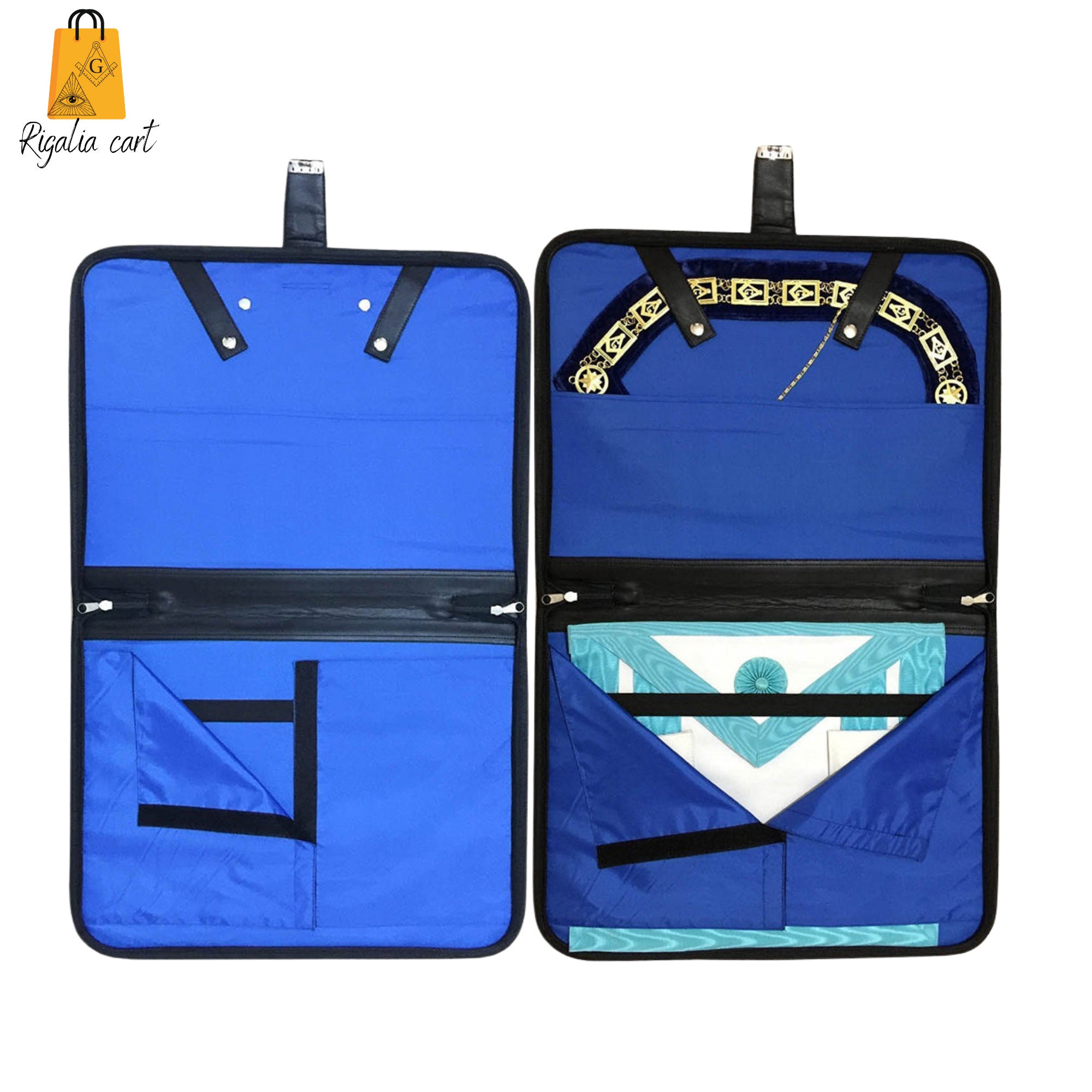 Past Master Blue Lodge Apron Case - Black Imitation Leather MM/WM ...