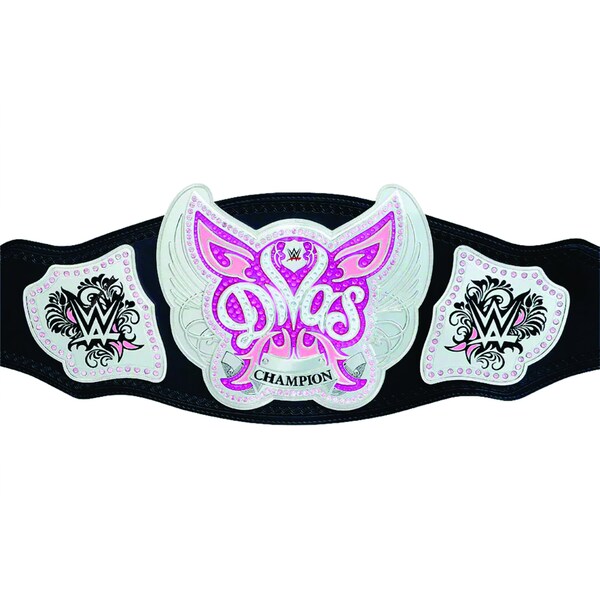 2014 WWE Divas Championship  Title Belt 2MM Thick Brass Metal. Plate Deep Engraved Rhodium Plating