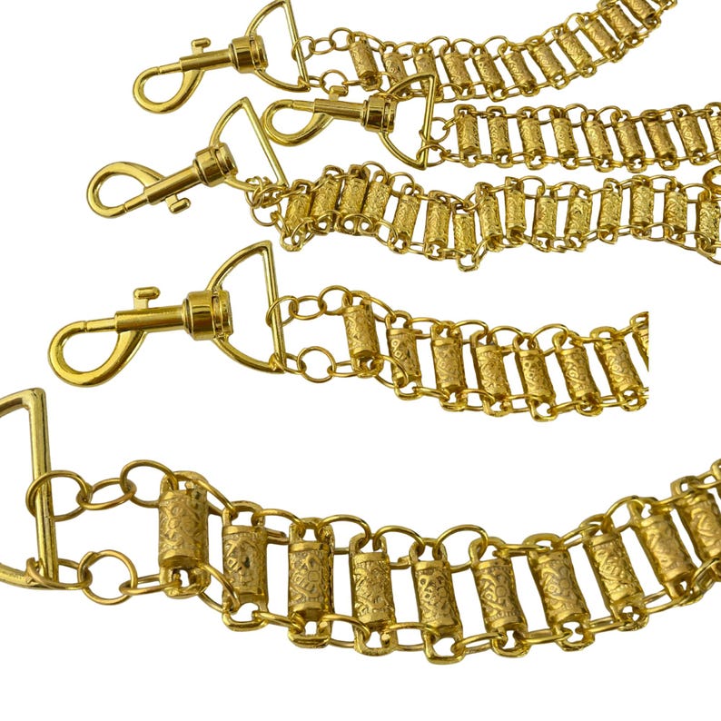 Knight Order Chain Masonic Knight Templar Belt Barrel Chains in Gold Tone - Etsy