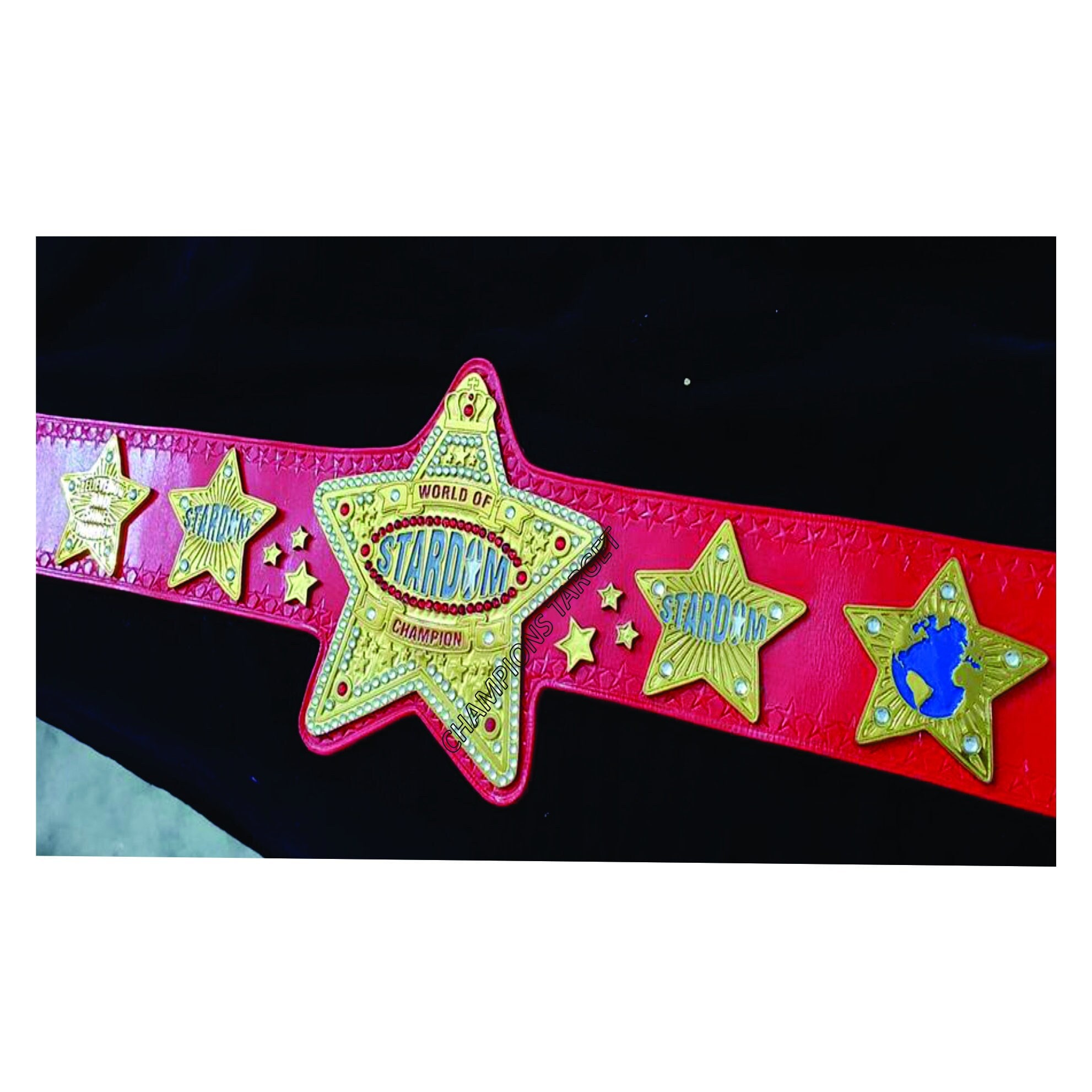 ワールド オブ スターダム チャンピオンシップ ベルト レッド