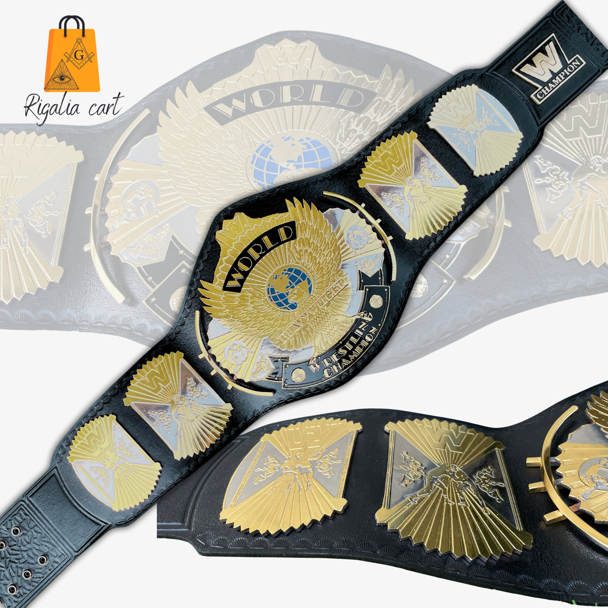 Wwf winged eagle belt - Etsy 日本